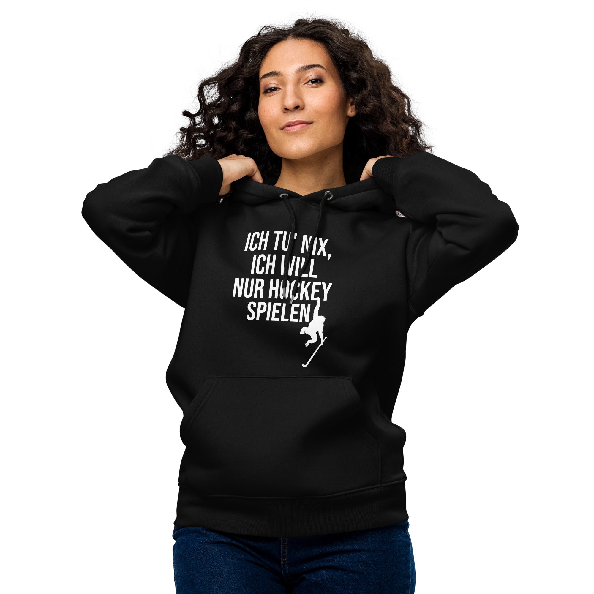 Hoodie Ich Tu Nix Unisex W