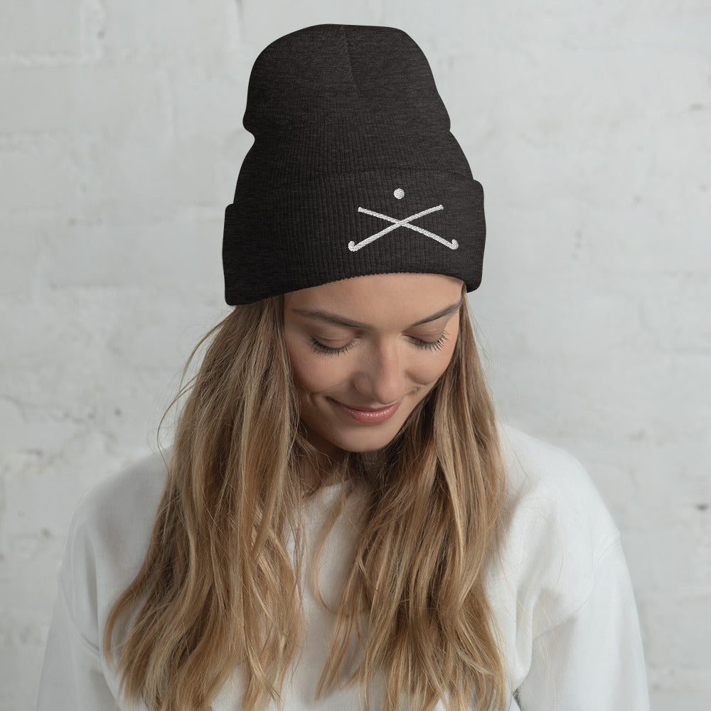 Beanie Hockey Sticks Unisex W