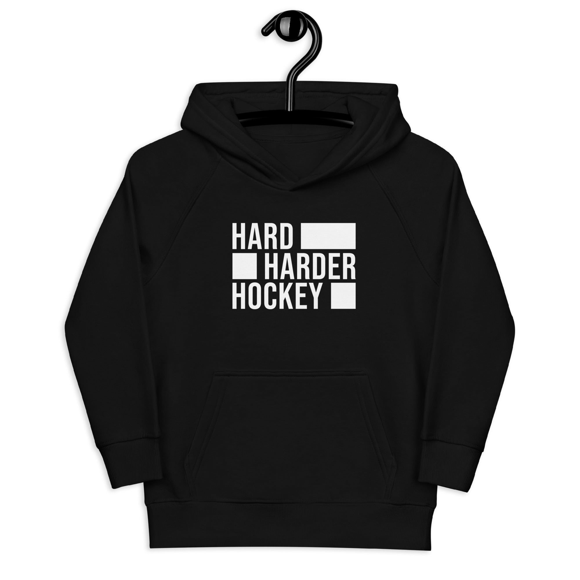 Hoodie Hard Harder Hockey Kinder W