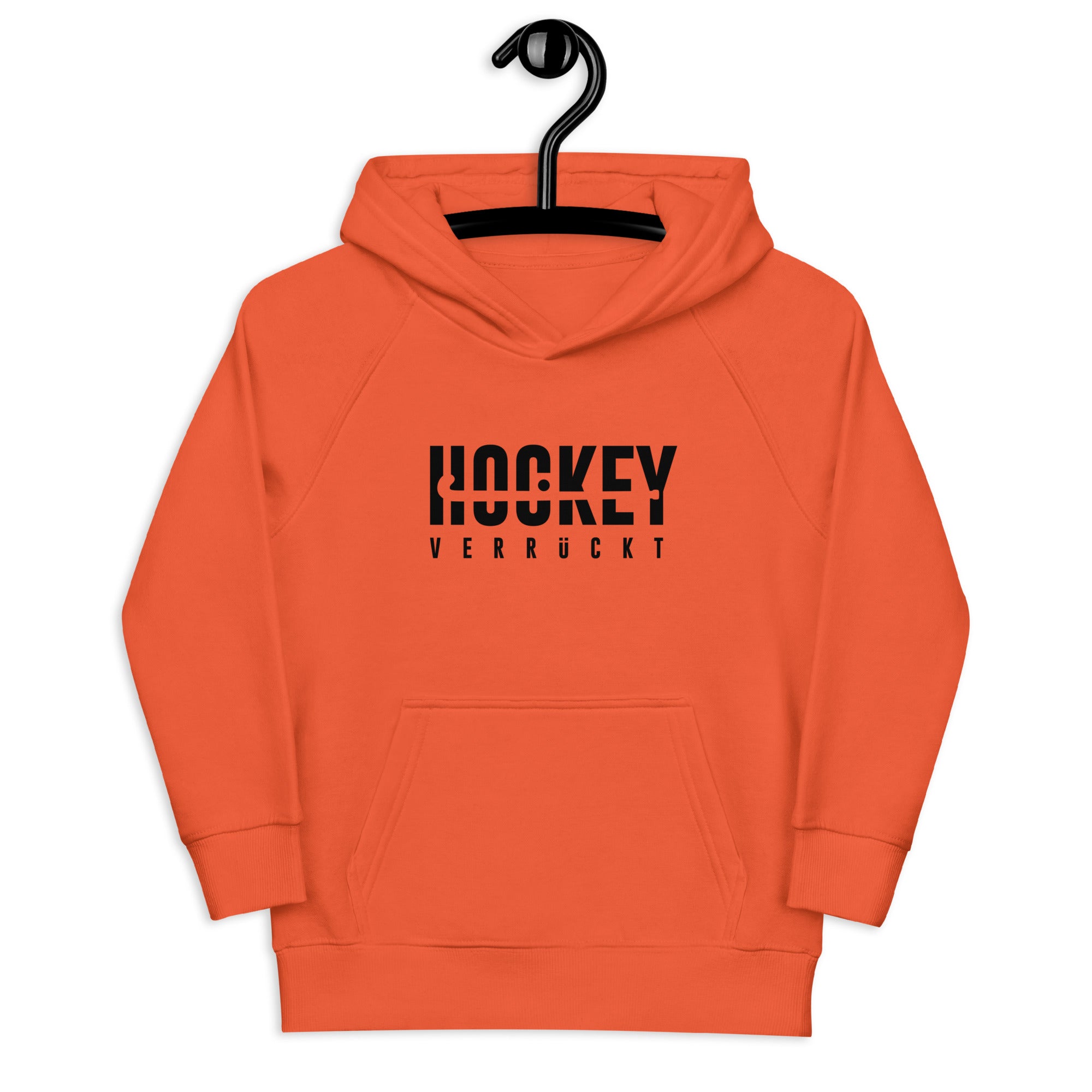 Hoodie Hockey Verrückt Kinder B