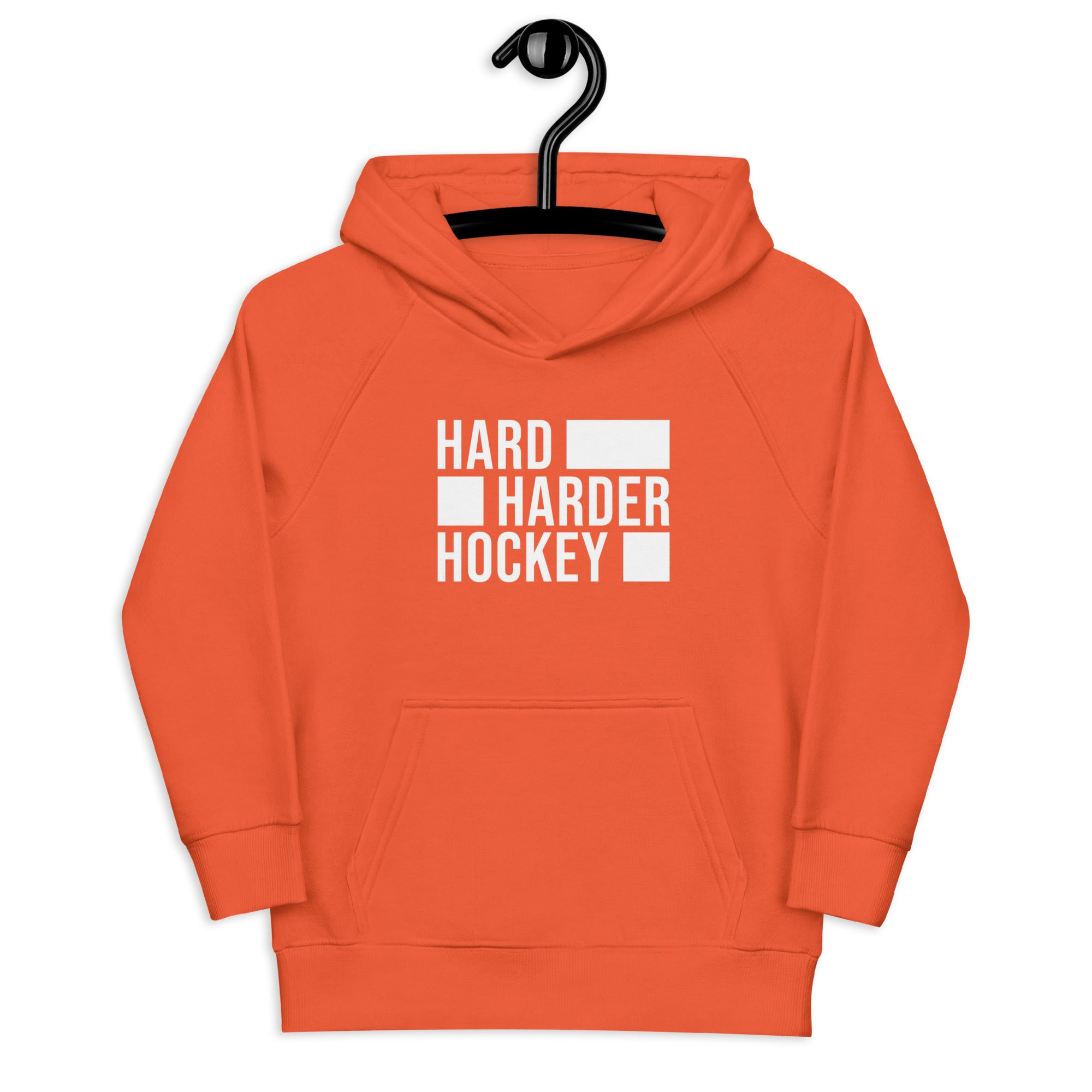 Hoodie Hard Harder Hockey Kinder W