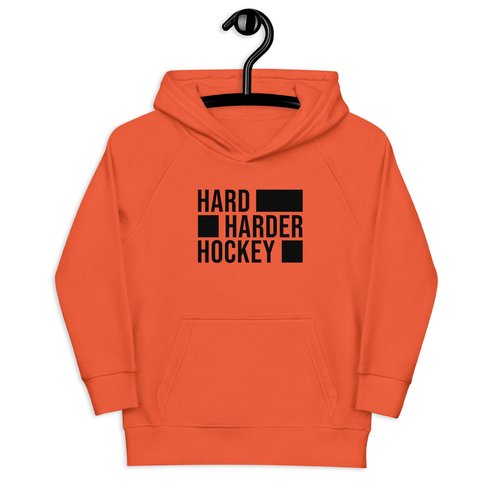 Hoodie Hard Harder Hockey Kinder B