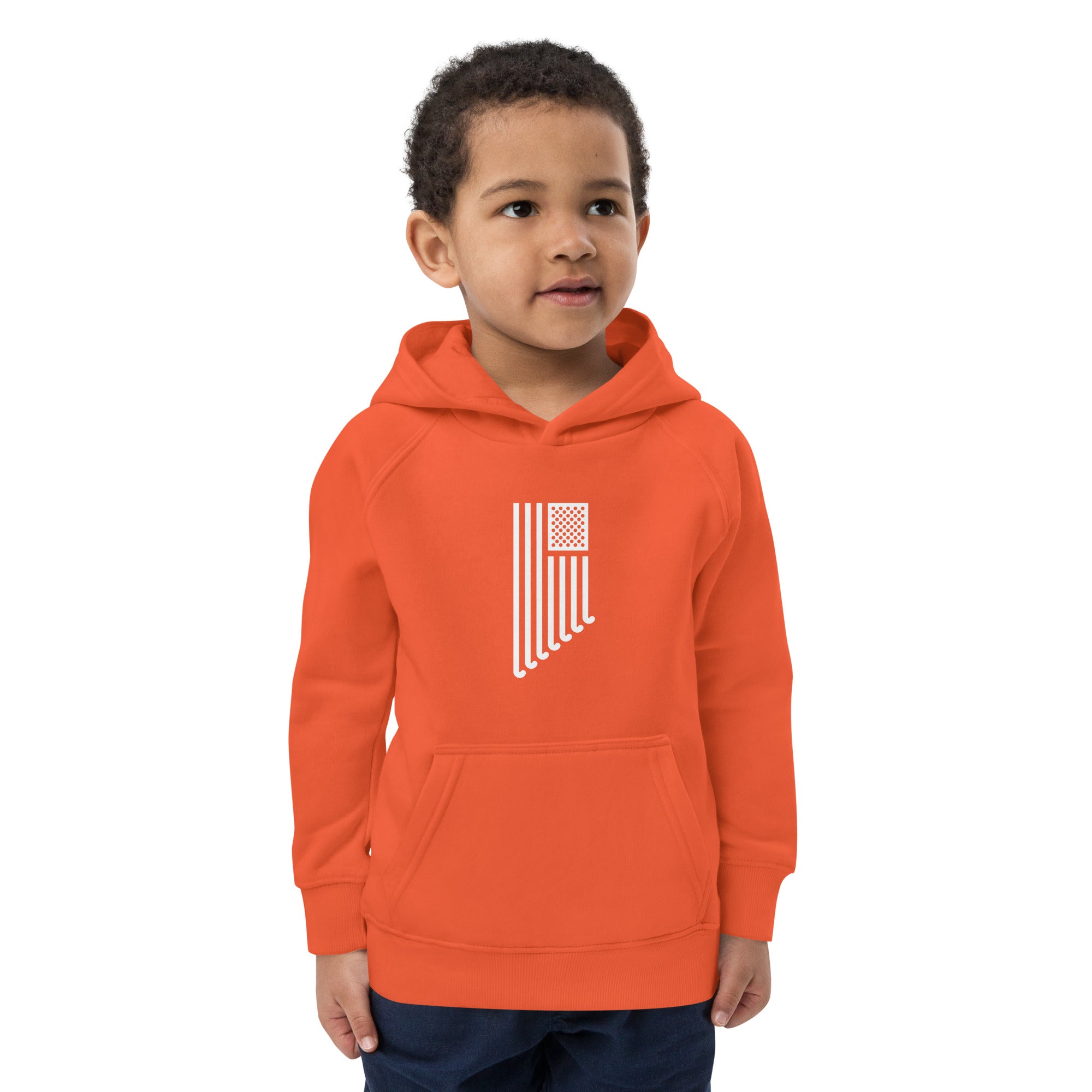 Hoodie Hockey Flag Kinder W