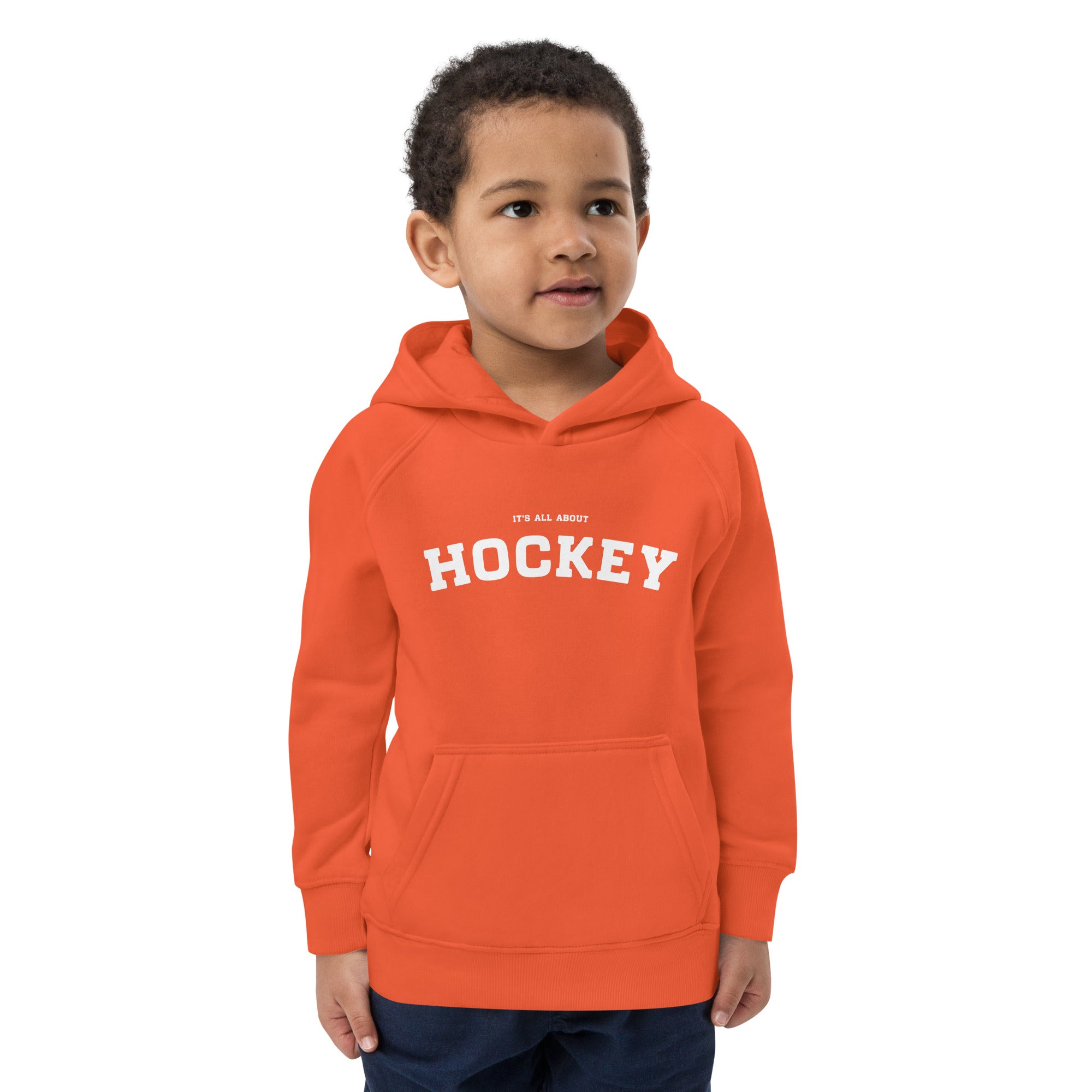 Hoodie It's All About Hockey Kinder W