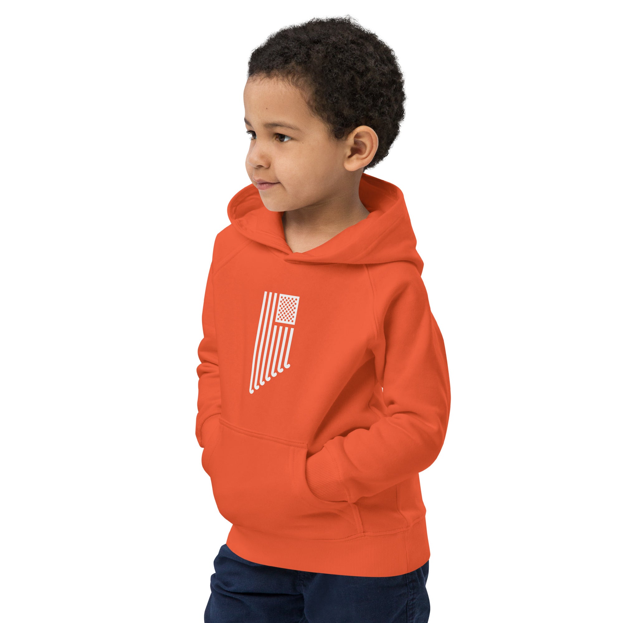 Hoodie Hockey Flag Kinder W