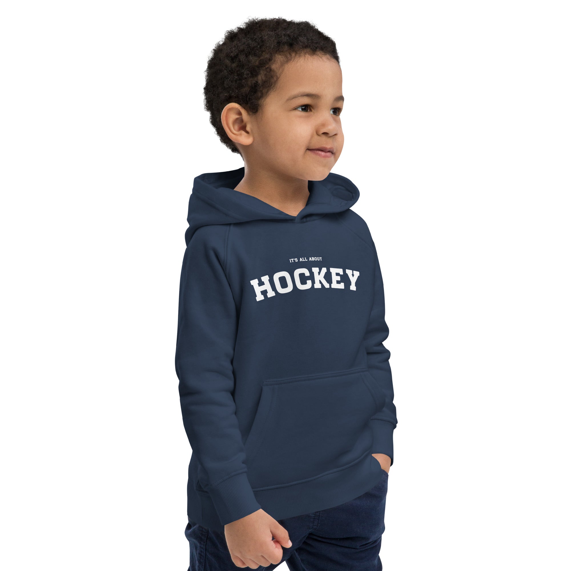 Hoodie It's All About Hockey Kinder W