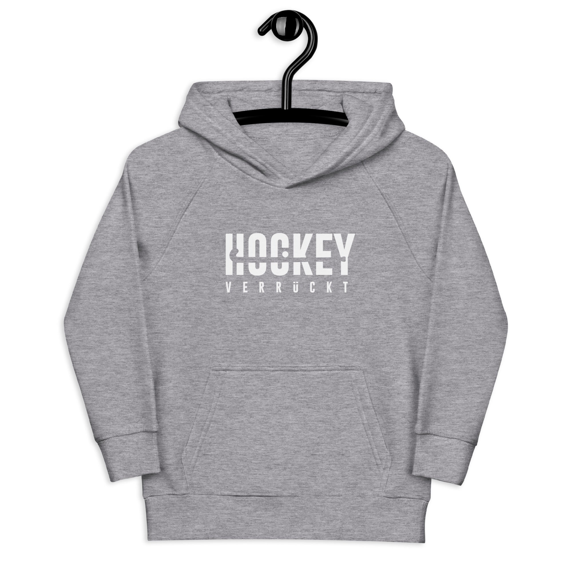 Hoodie Hockey Verrückt Kinder W