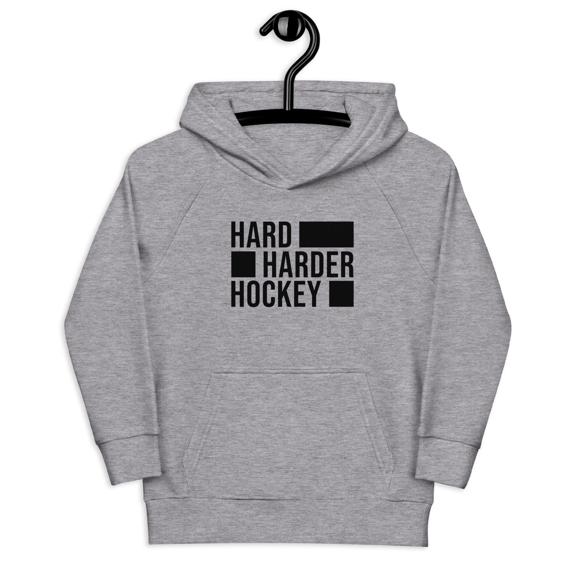 Hoodie Hard Harder Hockey Kinder B