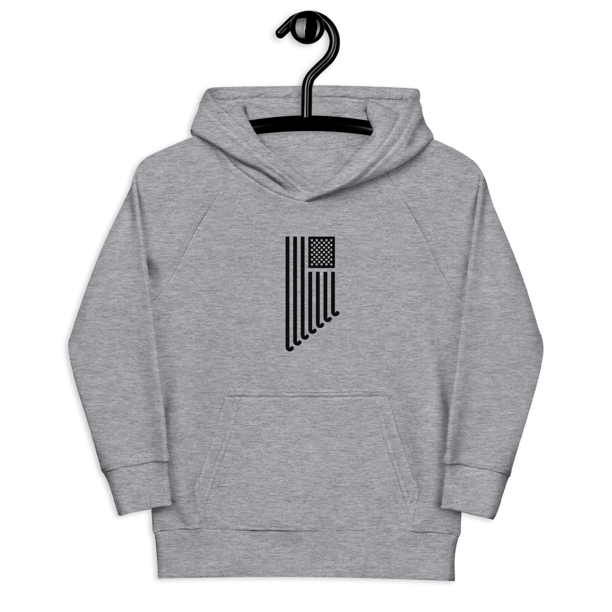 Hoodie Hockey Flag Kinder B