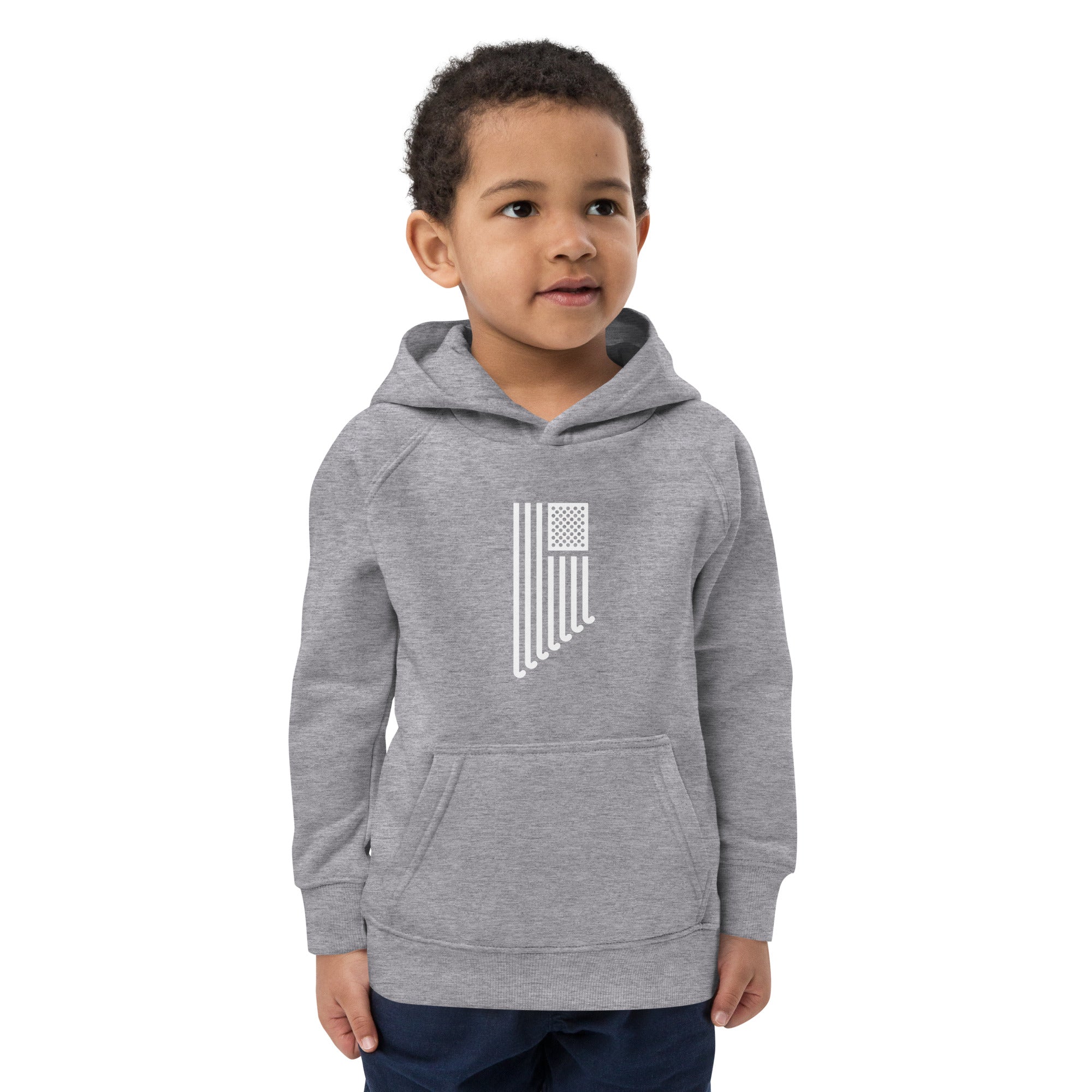 Hoodie Hockey Flag Kinder W