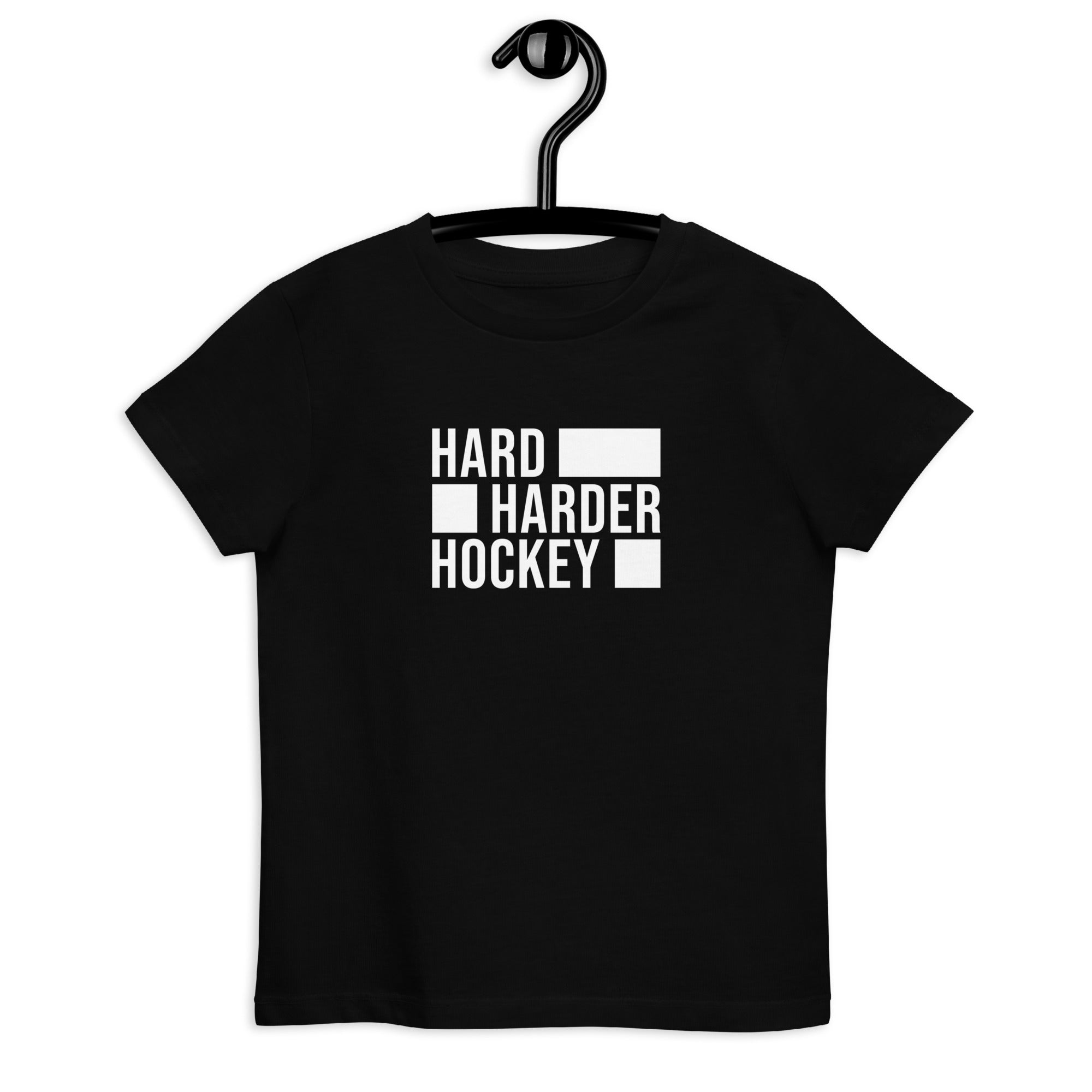 T-Shirt Hard Harder Hockey Kinder W