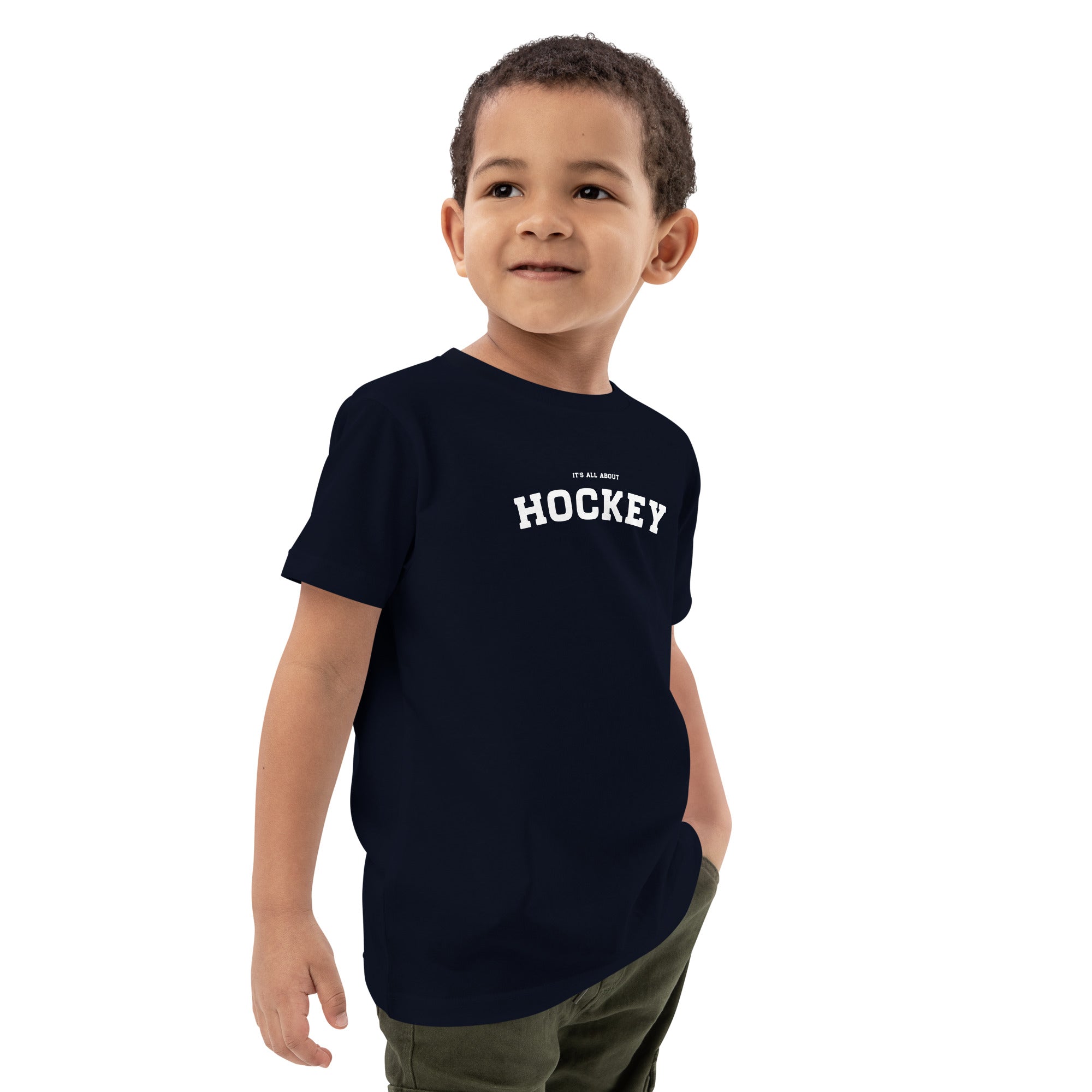 T-Shirt It's All About Hockey Kinder W