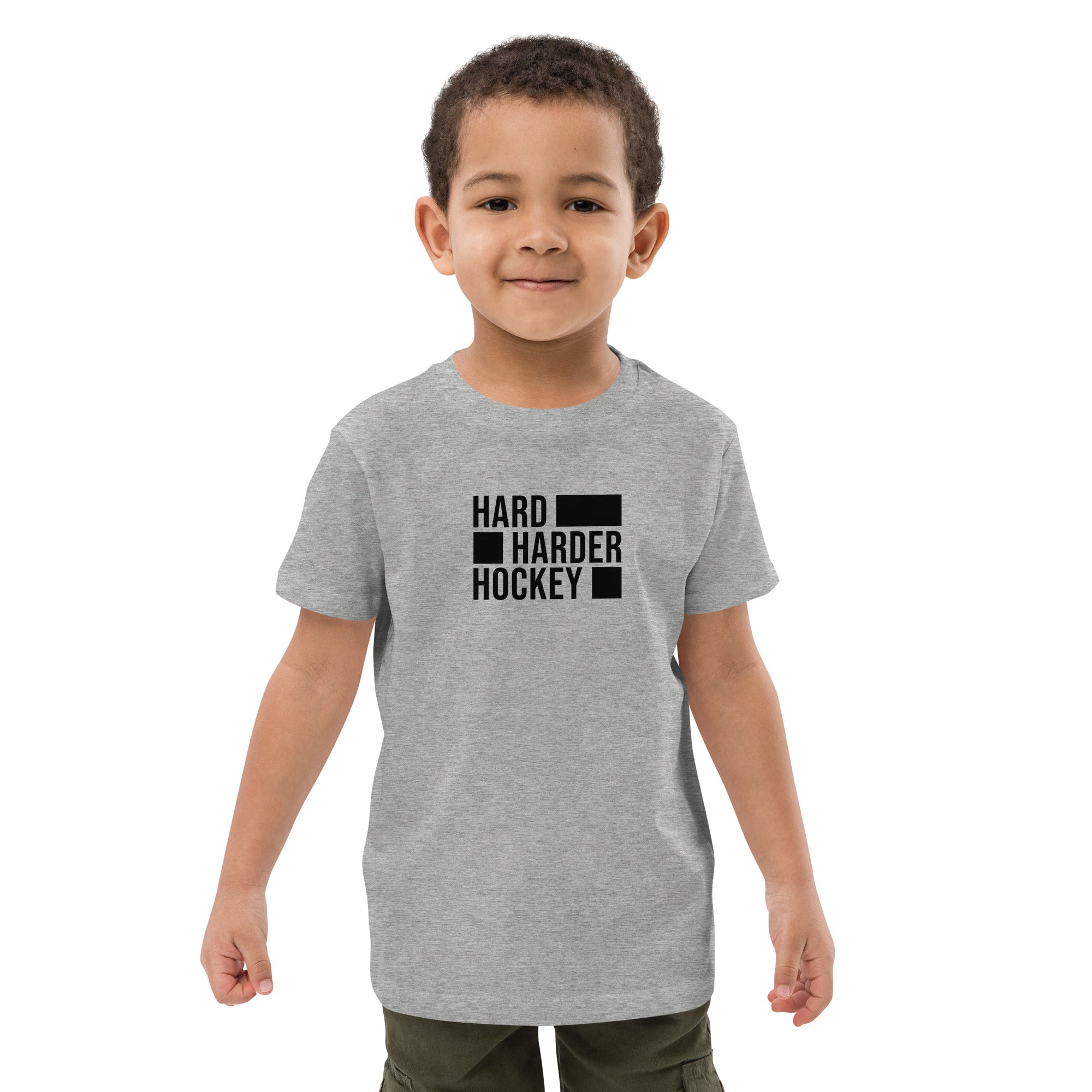 T-Shirt Hard Harder Hockey Kinder B