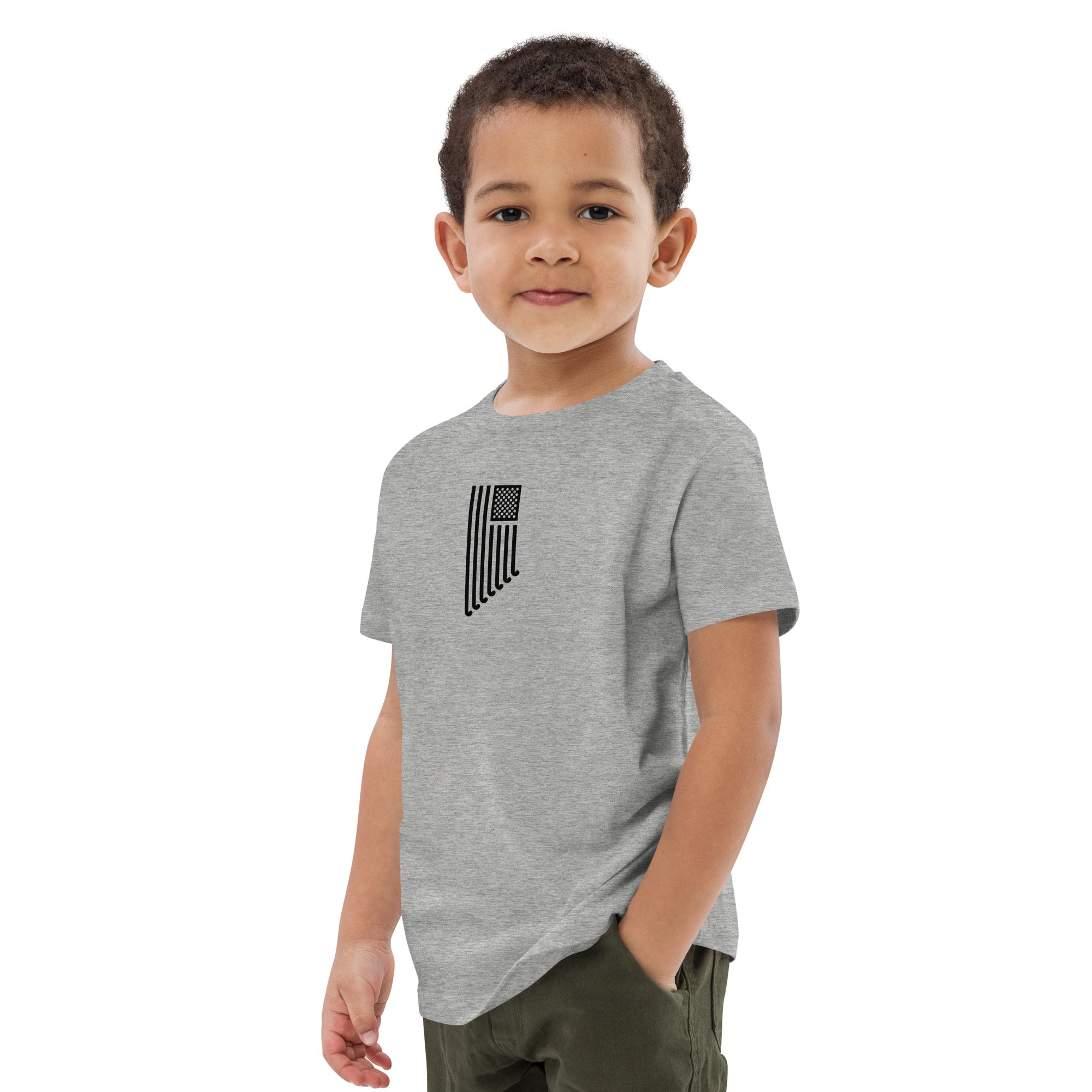 T-Shirt Hockey Flag Kinder B