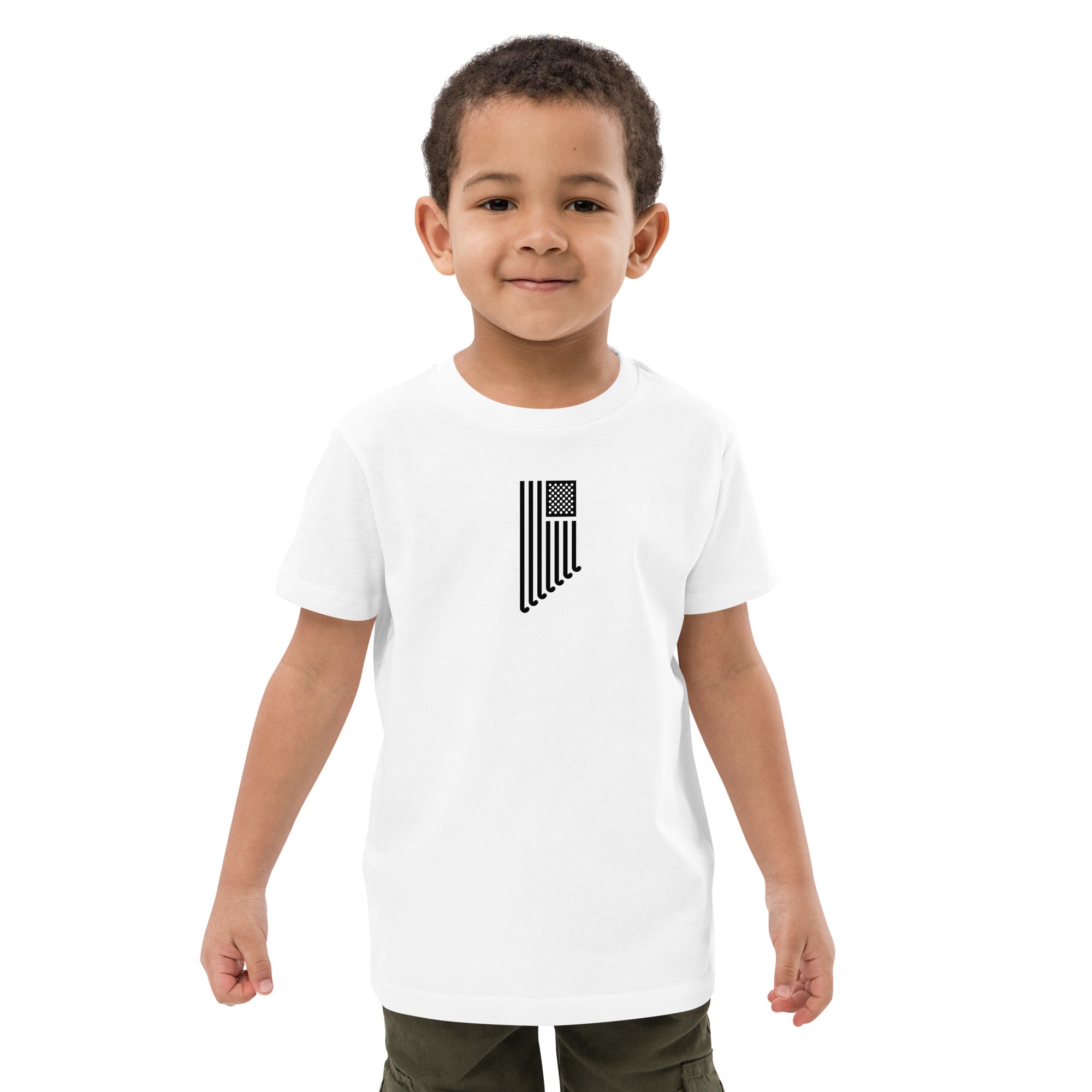 T-Shirt Hockey Flag Kinder B