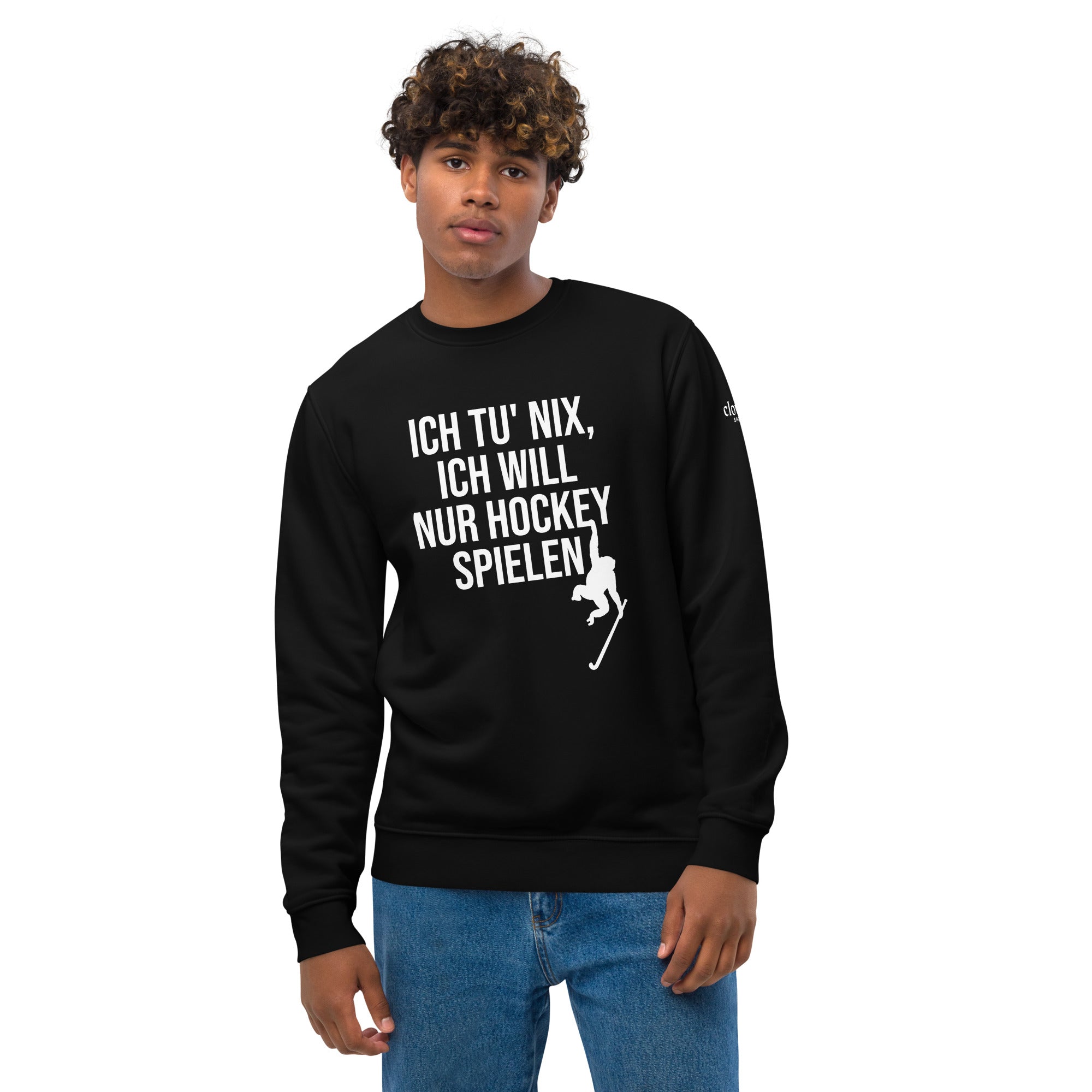 Sweatshirt Ich Tu Nix Unisex W