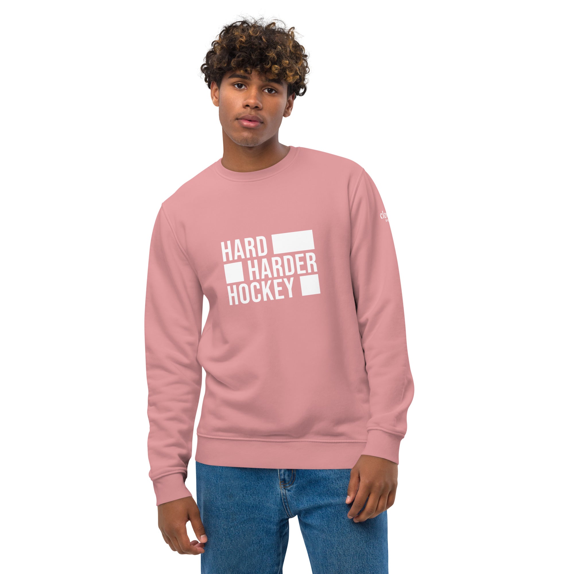 Sweatshirt Hard Harder Hockey Unisex W