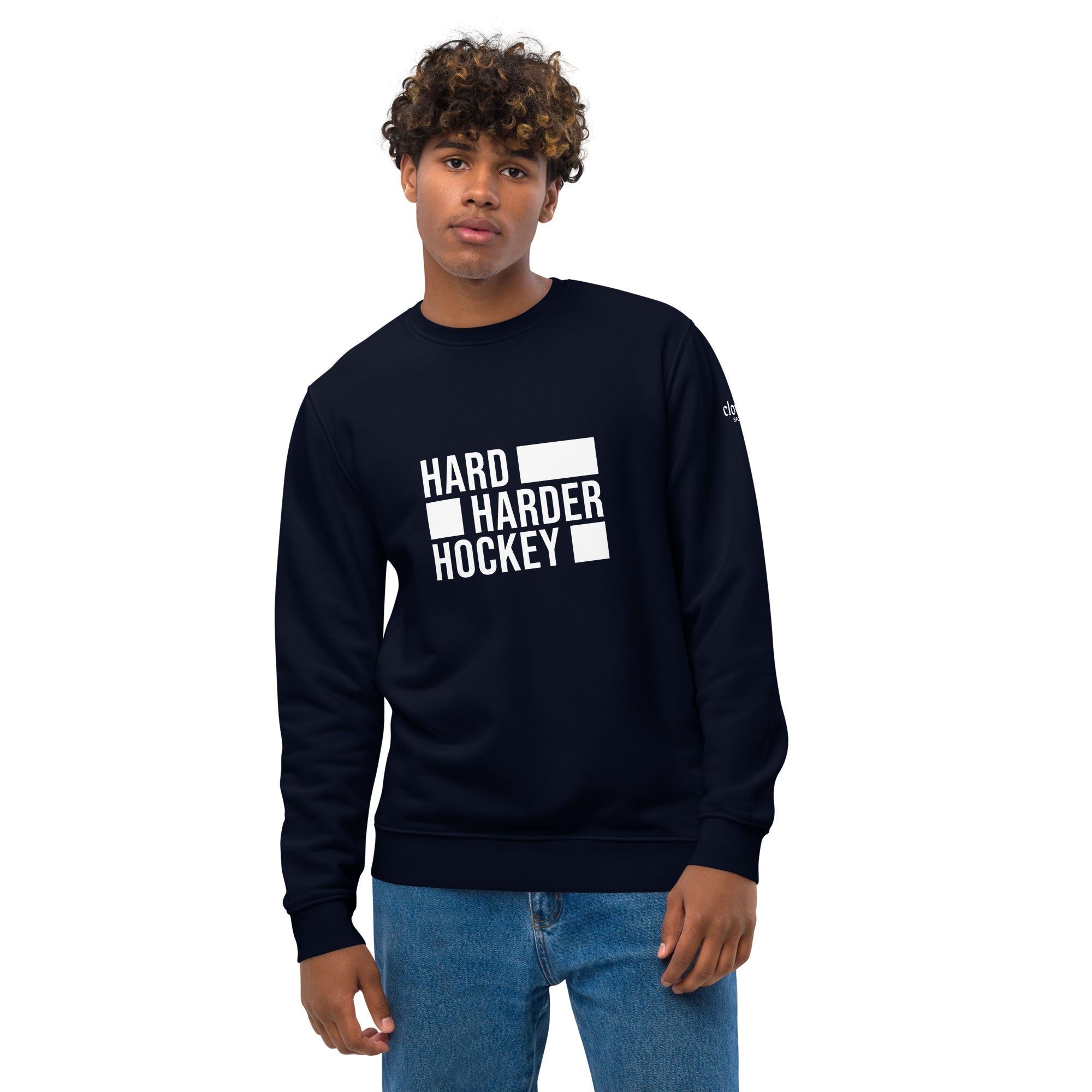 Sweatshirt Hard Harder Hockey Unisex W