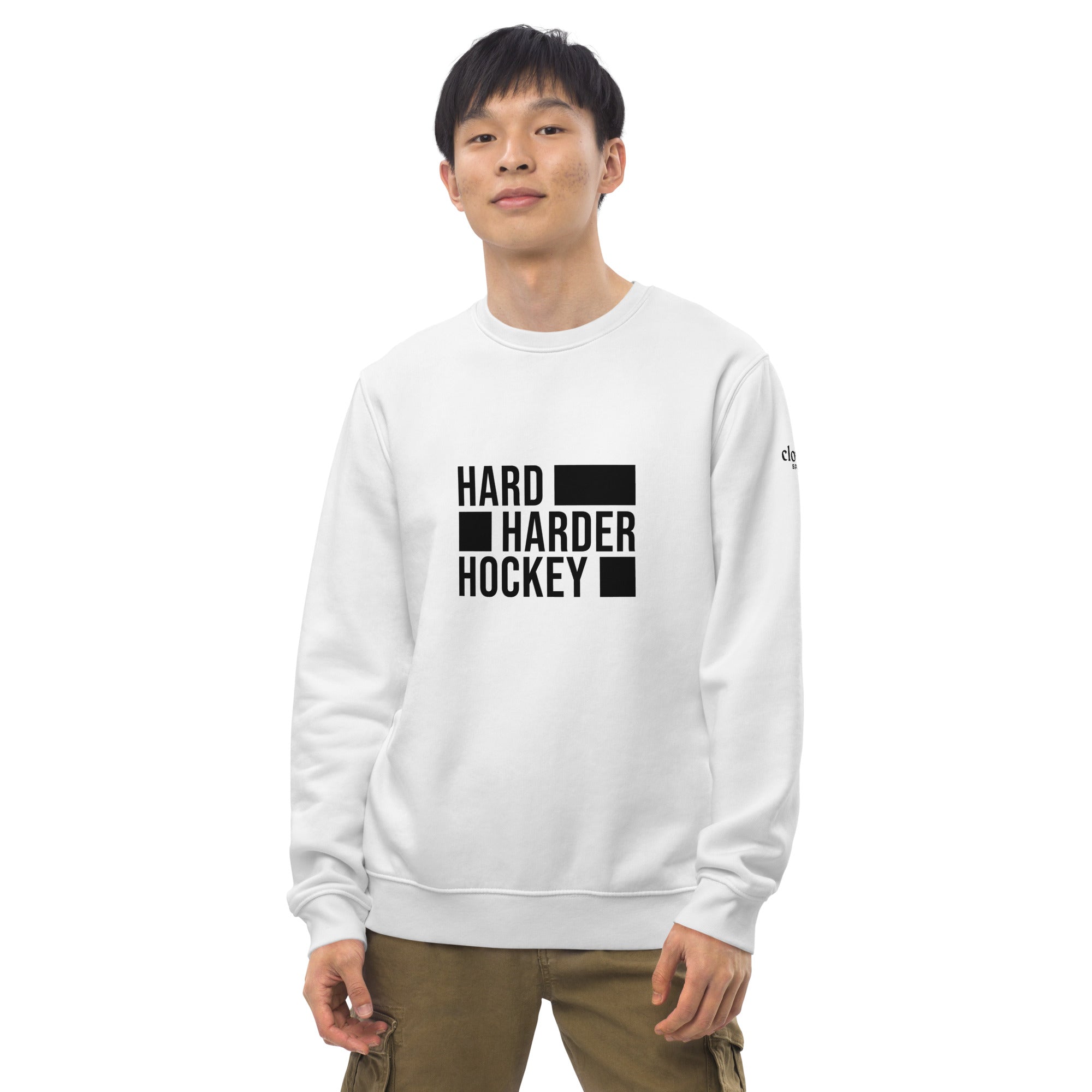 Sweatshirt Hard Harder Hockey Unisex B