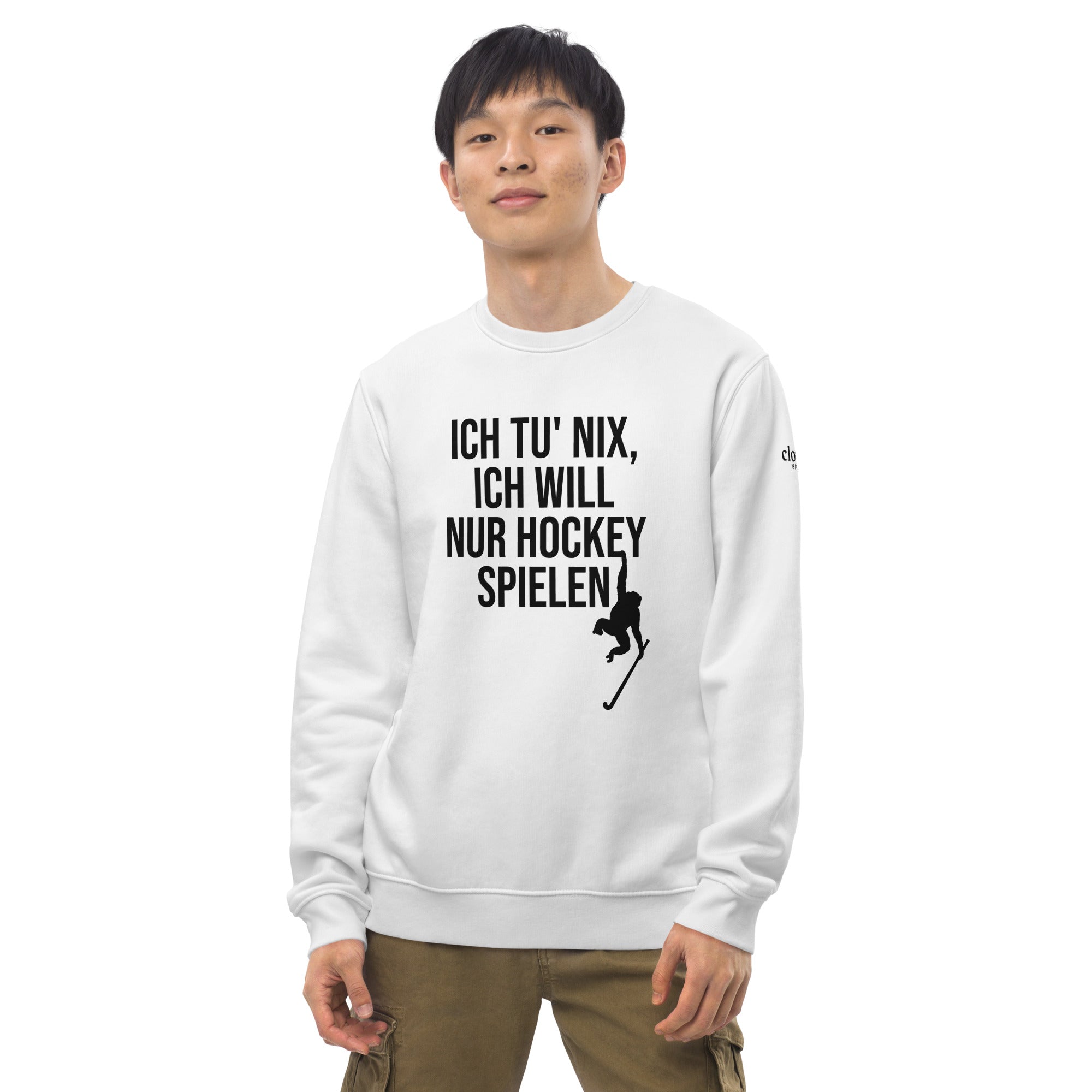 Sweatshirt Ich Tu Nix Unisex B