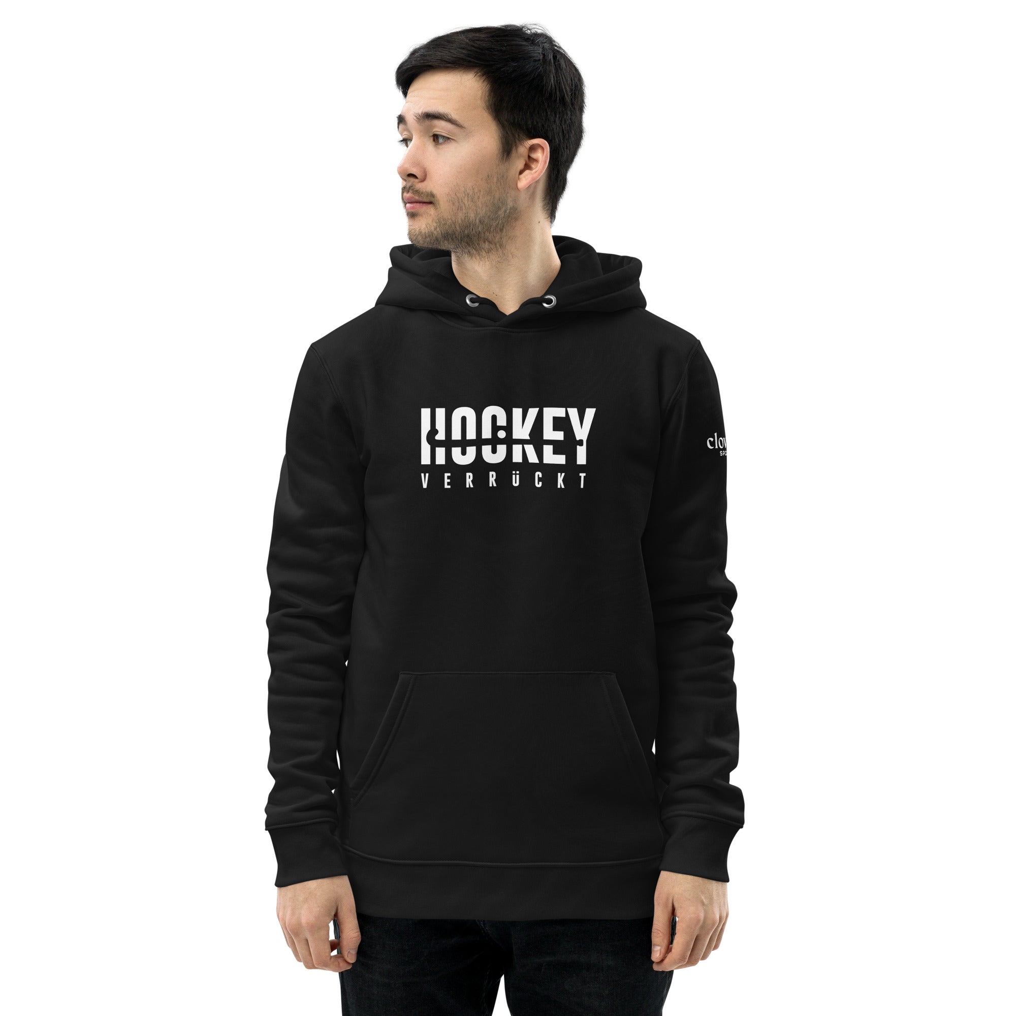 Hoodie Hockey Verrückt Unisex W