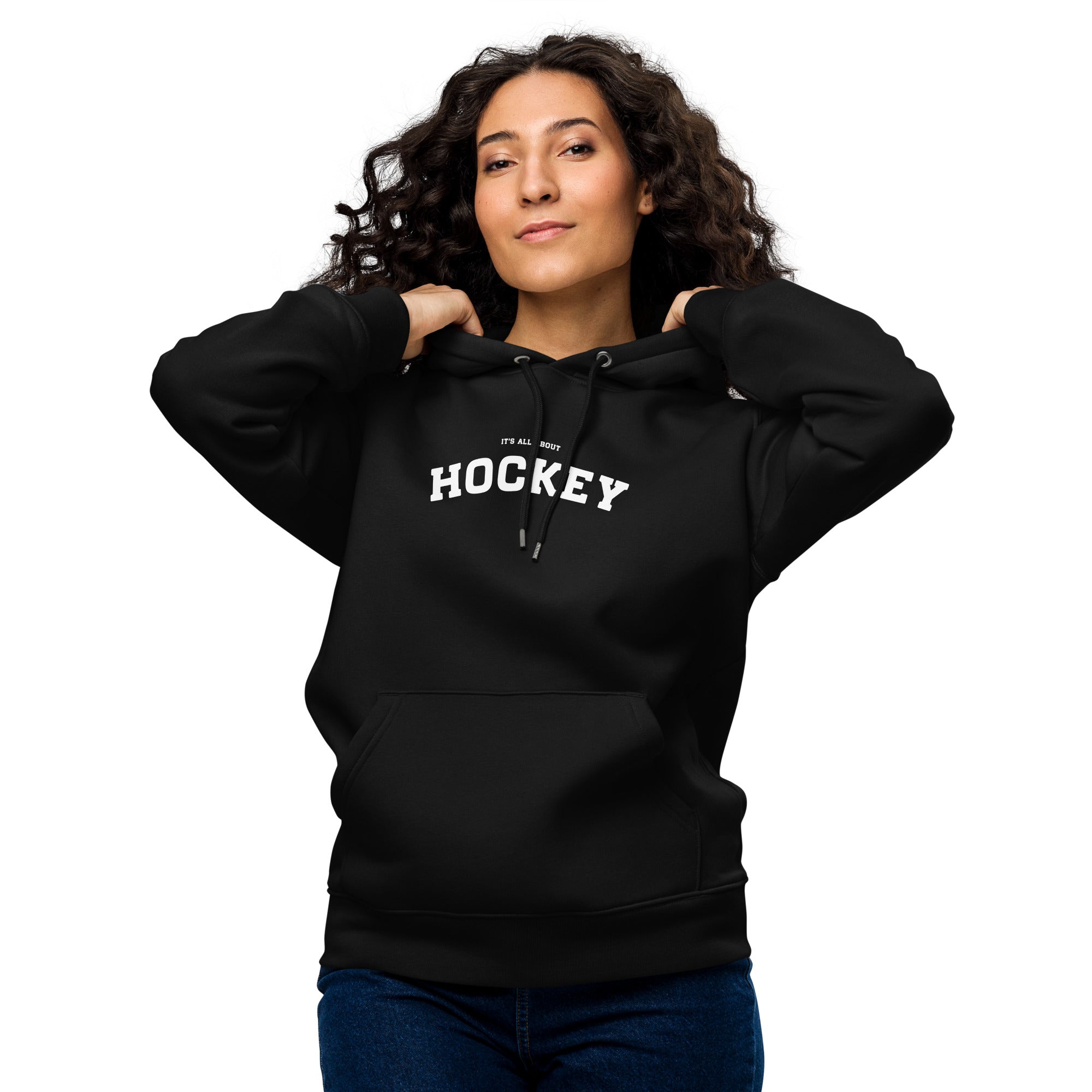 Hoodie It's All About Hockey Unisex W