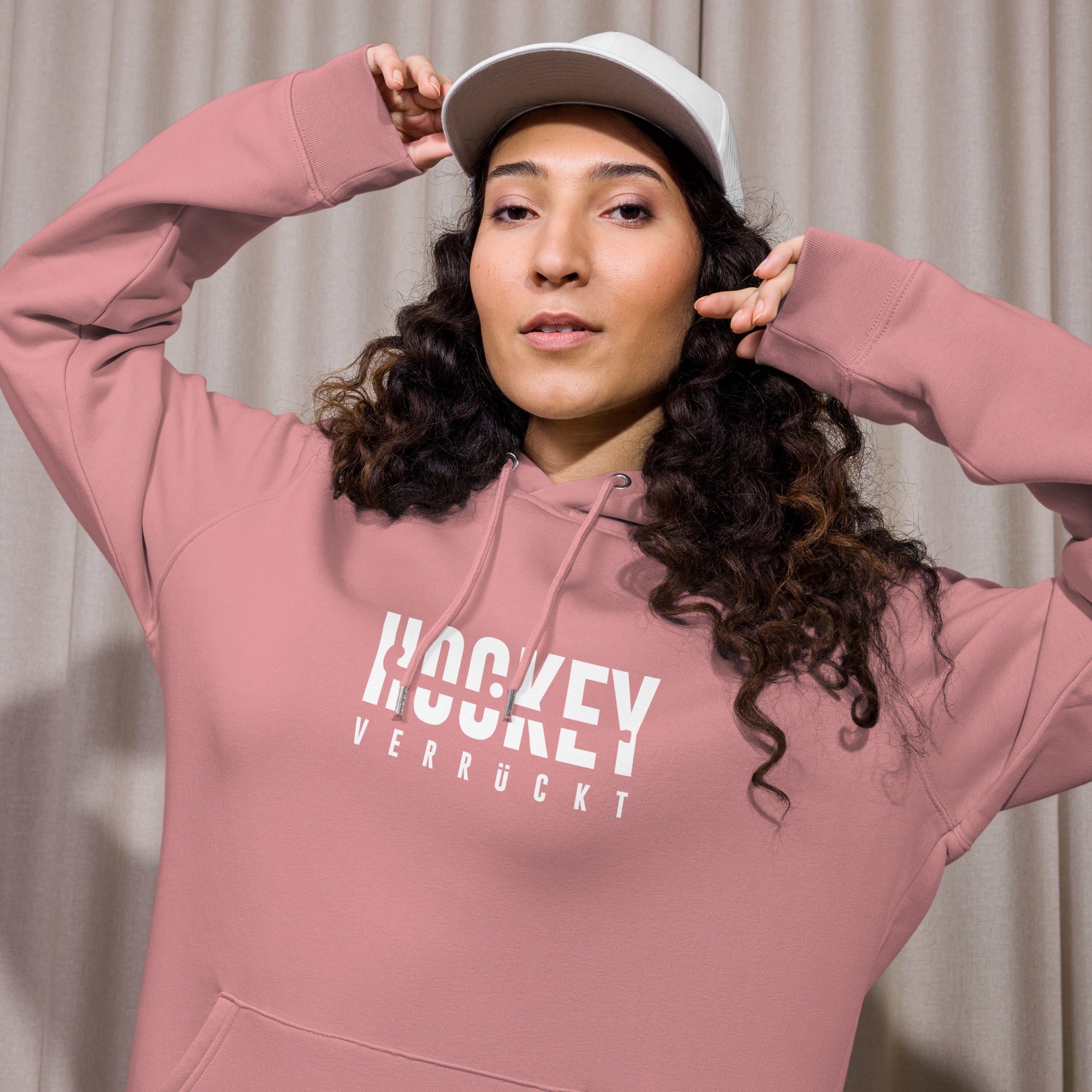 Hoodie Hockey Verrückt Unisex W