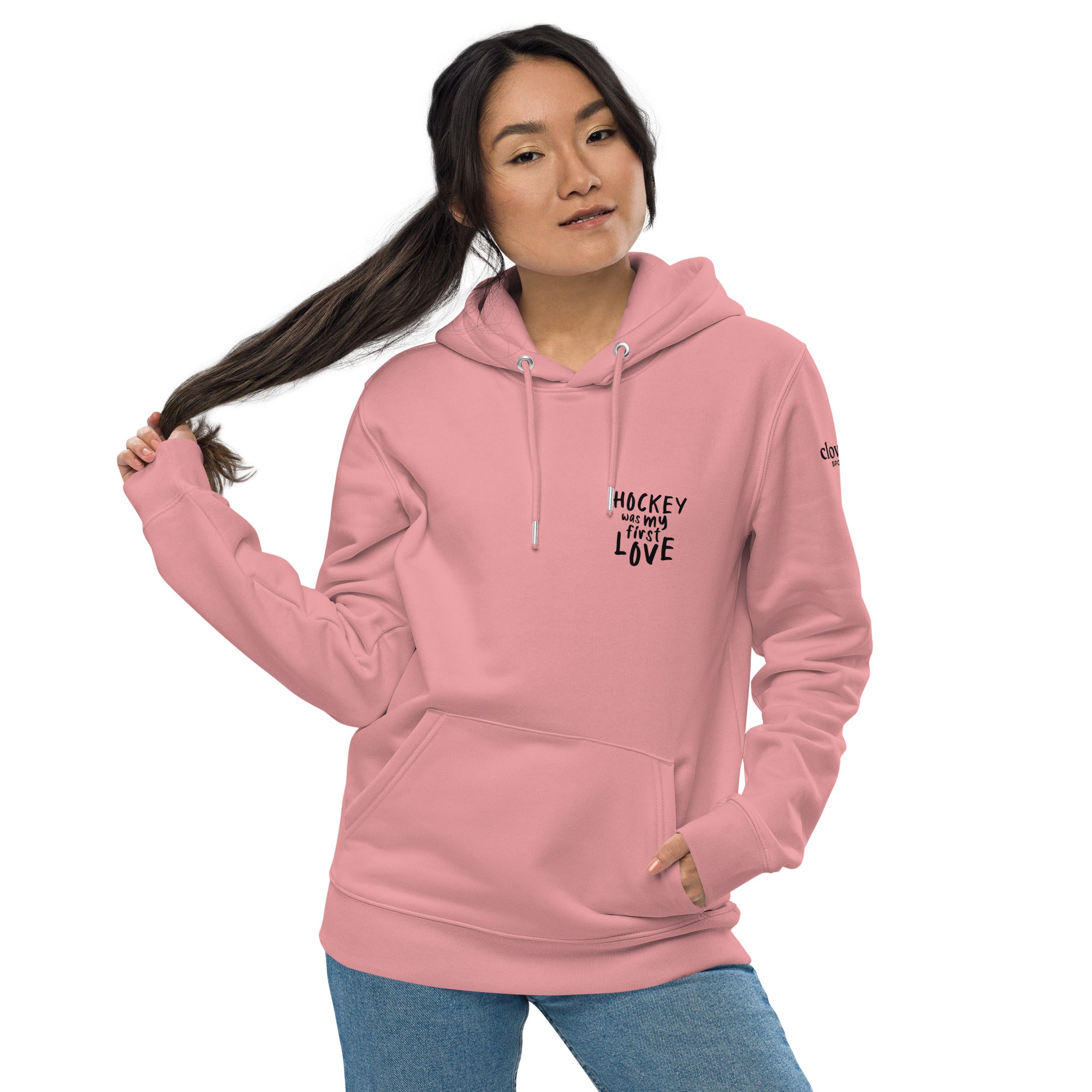 Hoodie Hockey Was My My First Love Unisex B