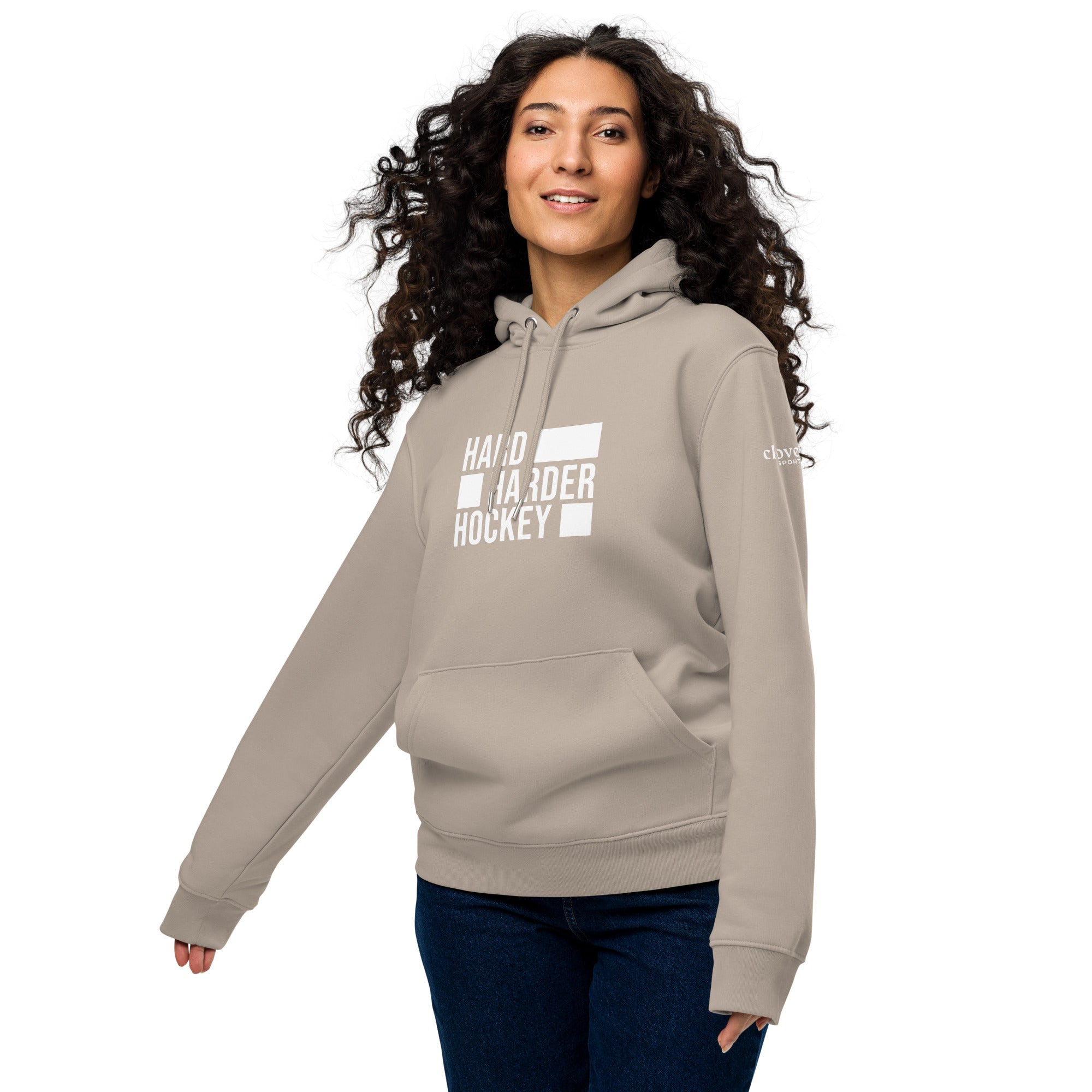 Hoodie Hard Harder Hockey Unisex W