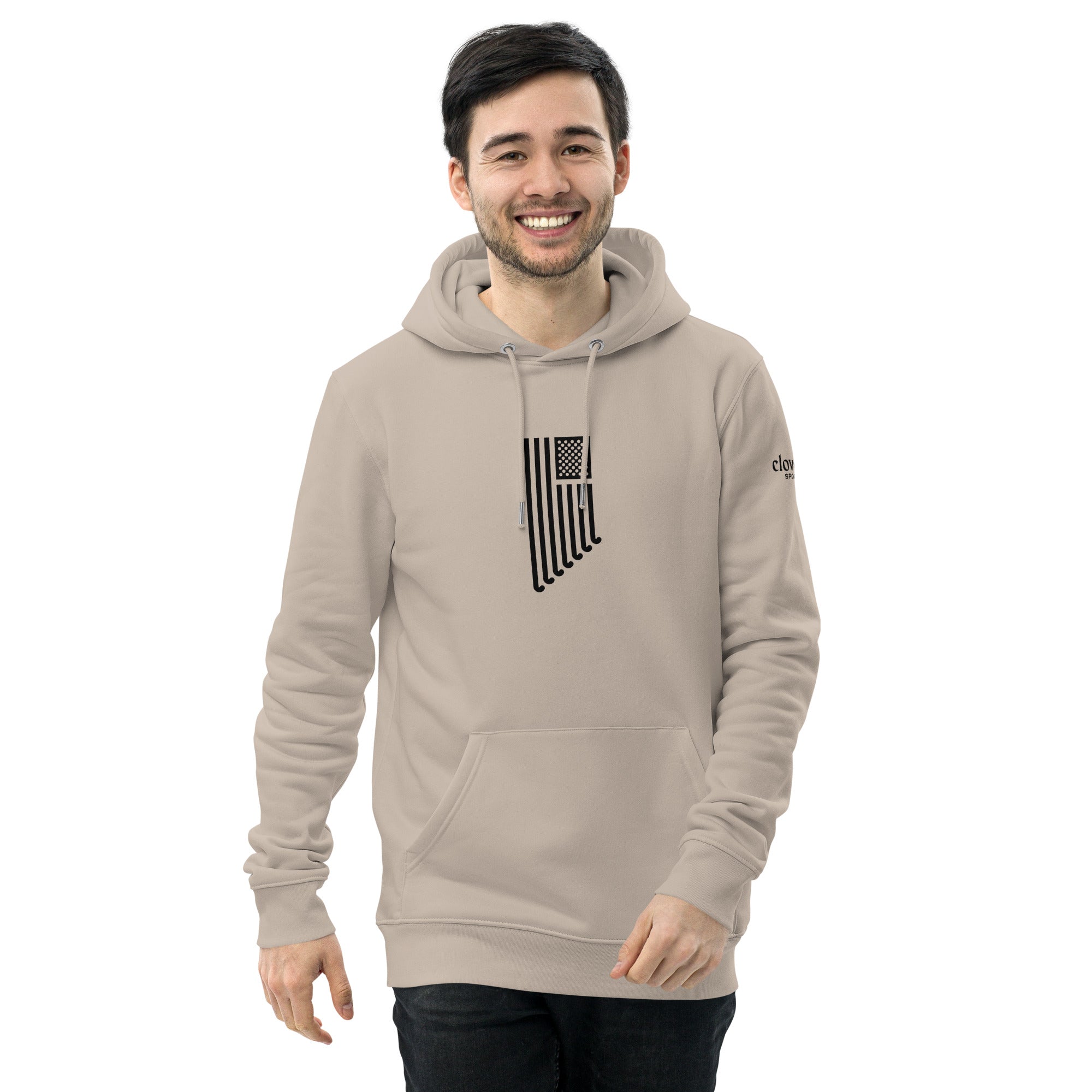 Hoodie Hockey Flag Unisex B