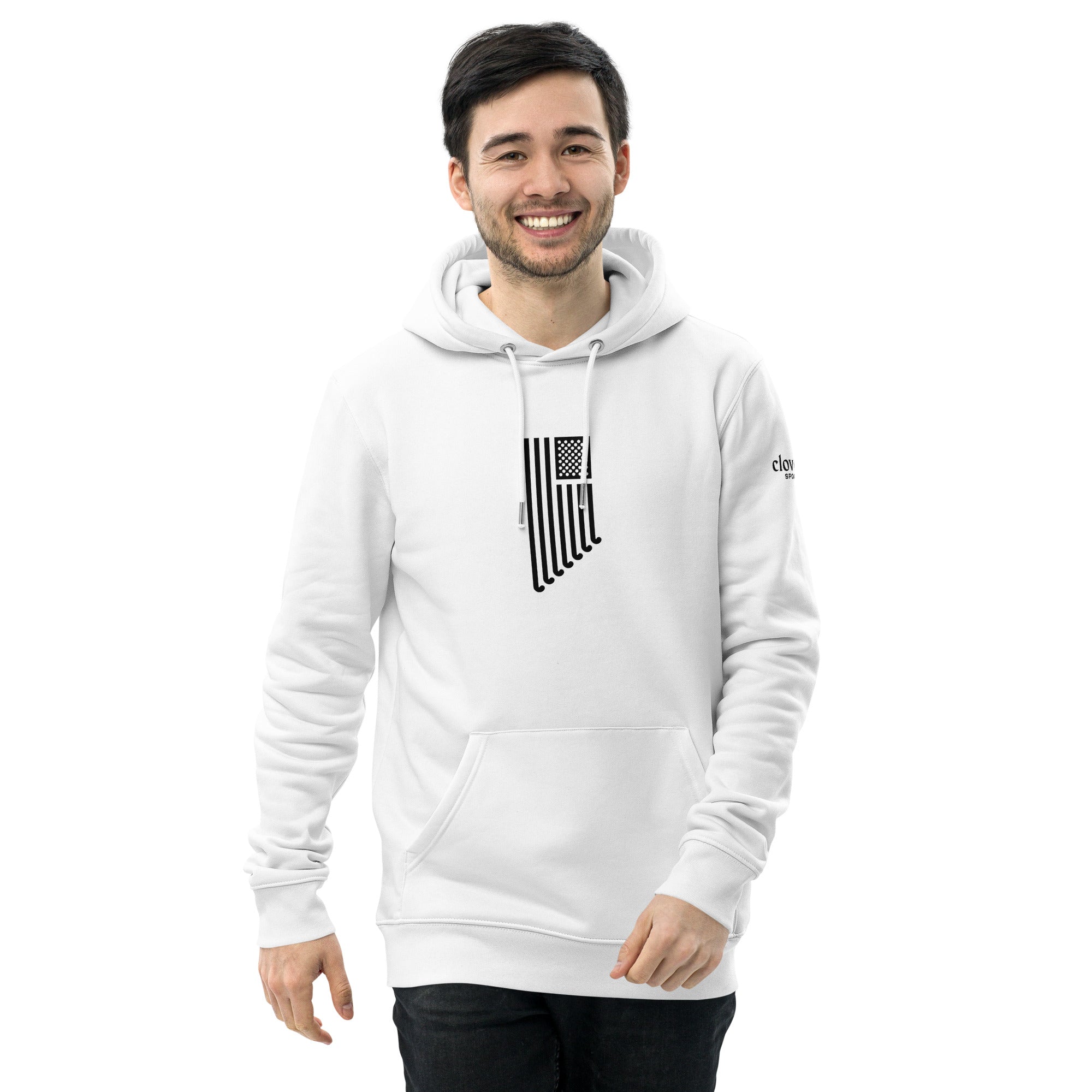 Hoodie Hockey Flag Unisex B