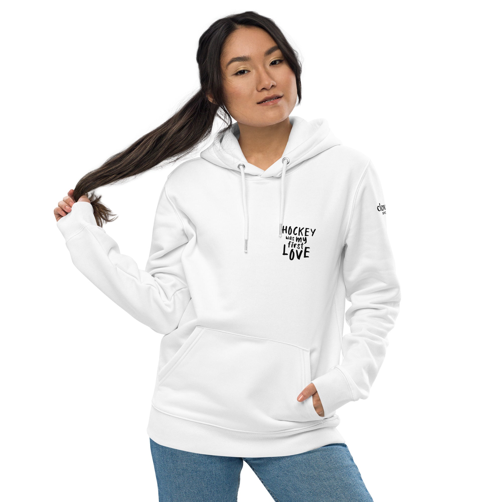 Hoodie Hockey Was My My First Love Unisex B