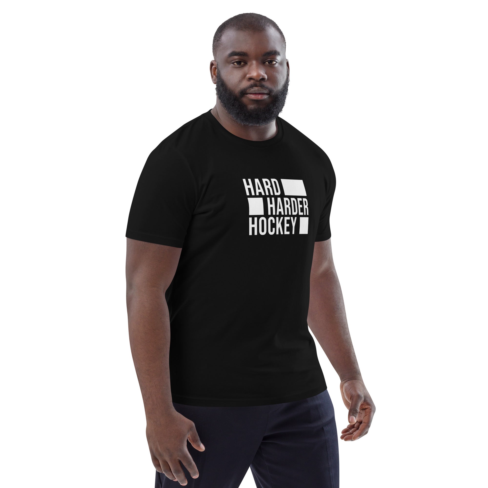 T-Shirt Hard Harder Hockey Unisex W