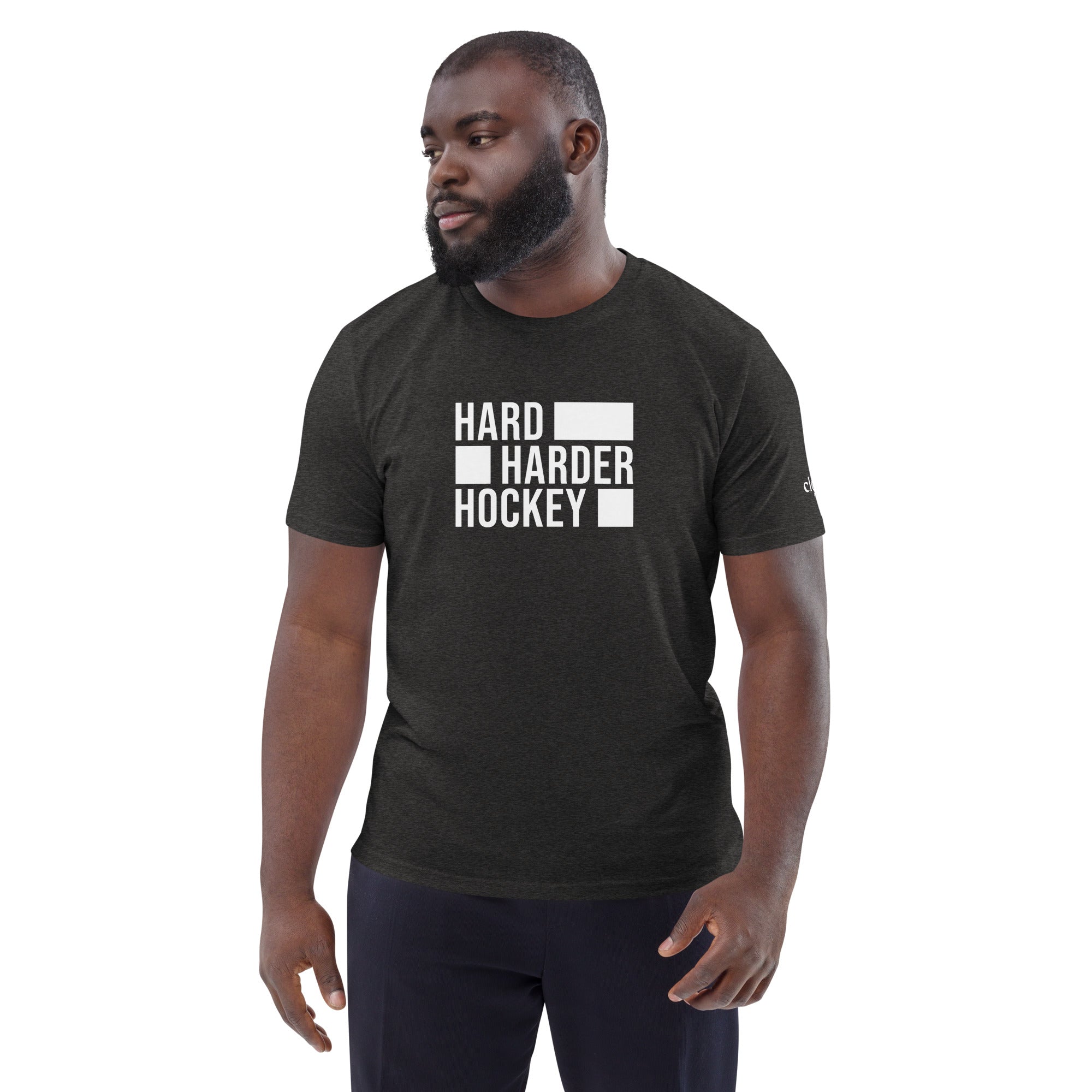 T-Shirt Hard Harder Hockey Unisex W