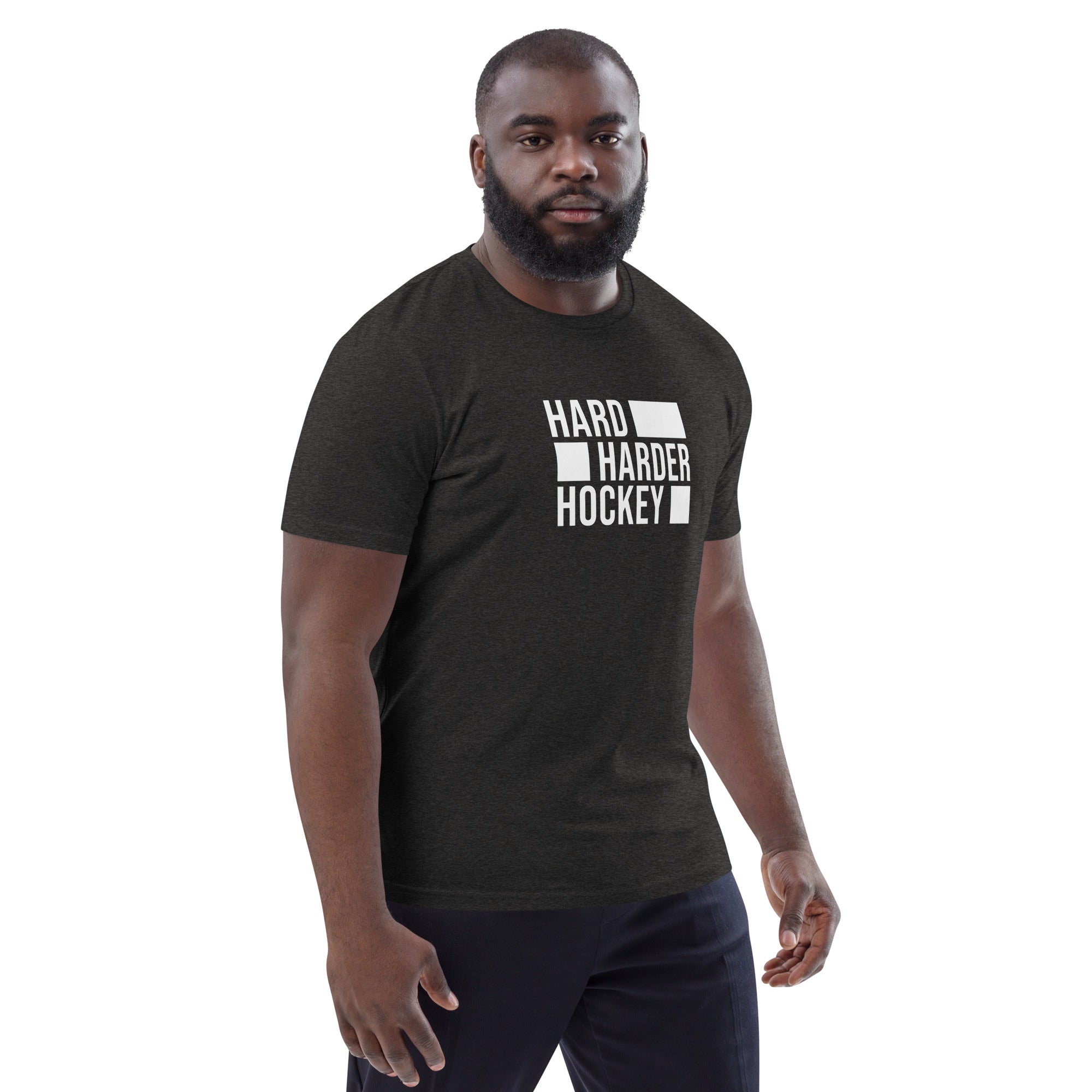 T-Shirt Hard Harder Hockey Unisex W