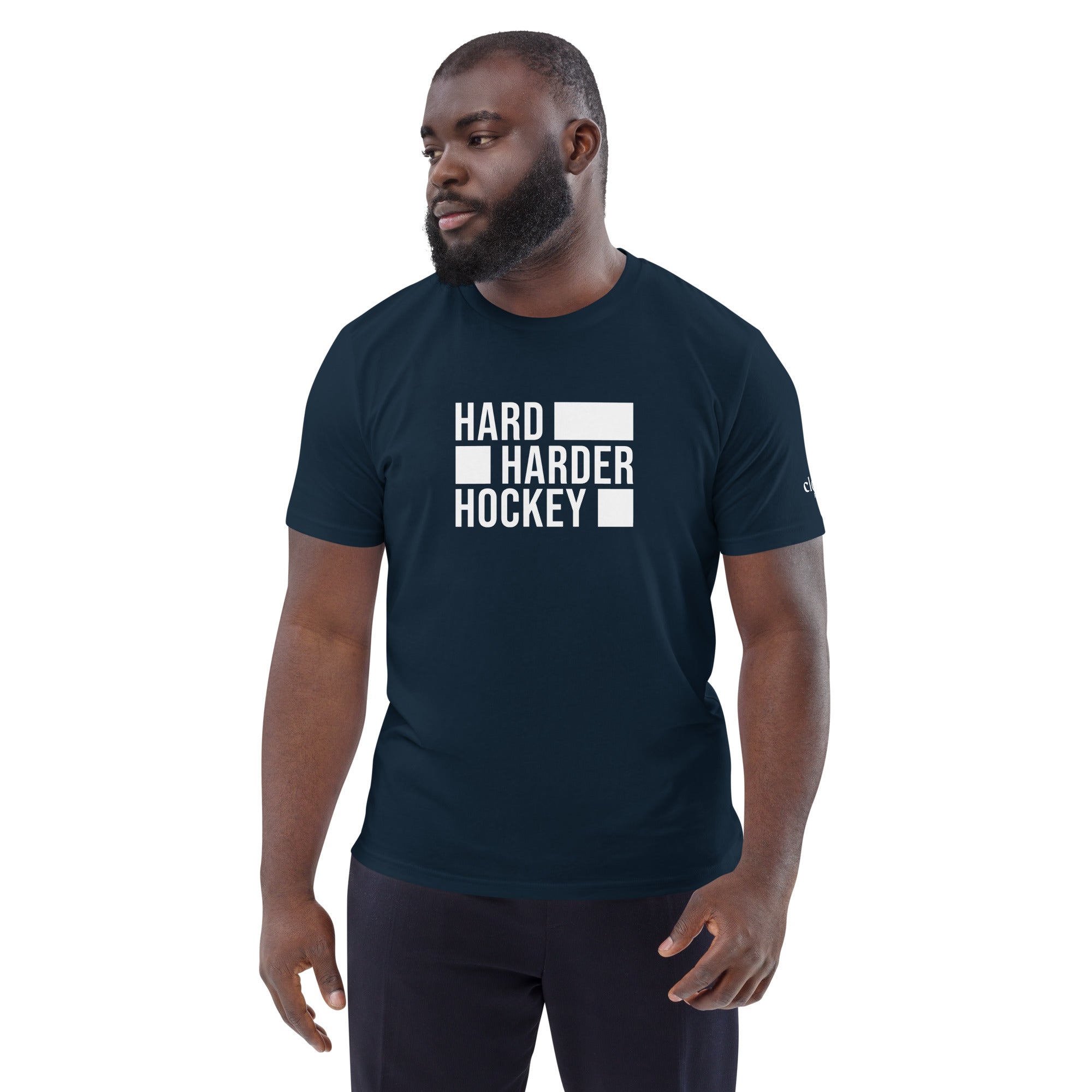 T-Shirt Hard Harder Hockey Unisex W