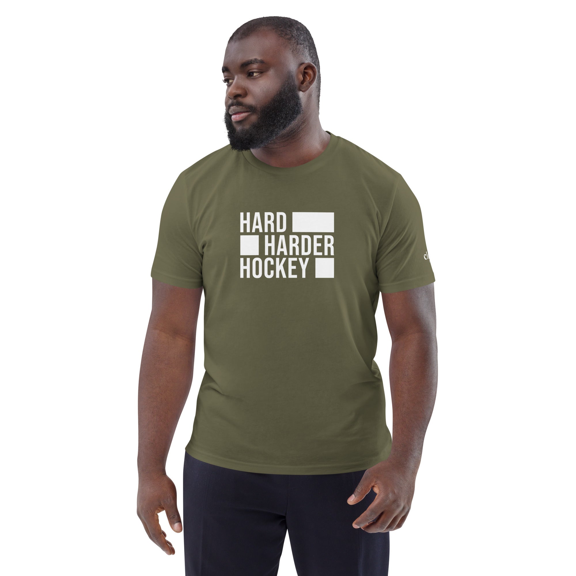 T-Shirt Hard Harder Hockey Unisex W