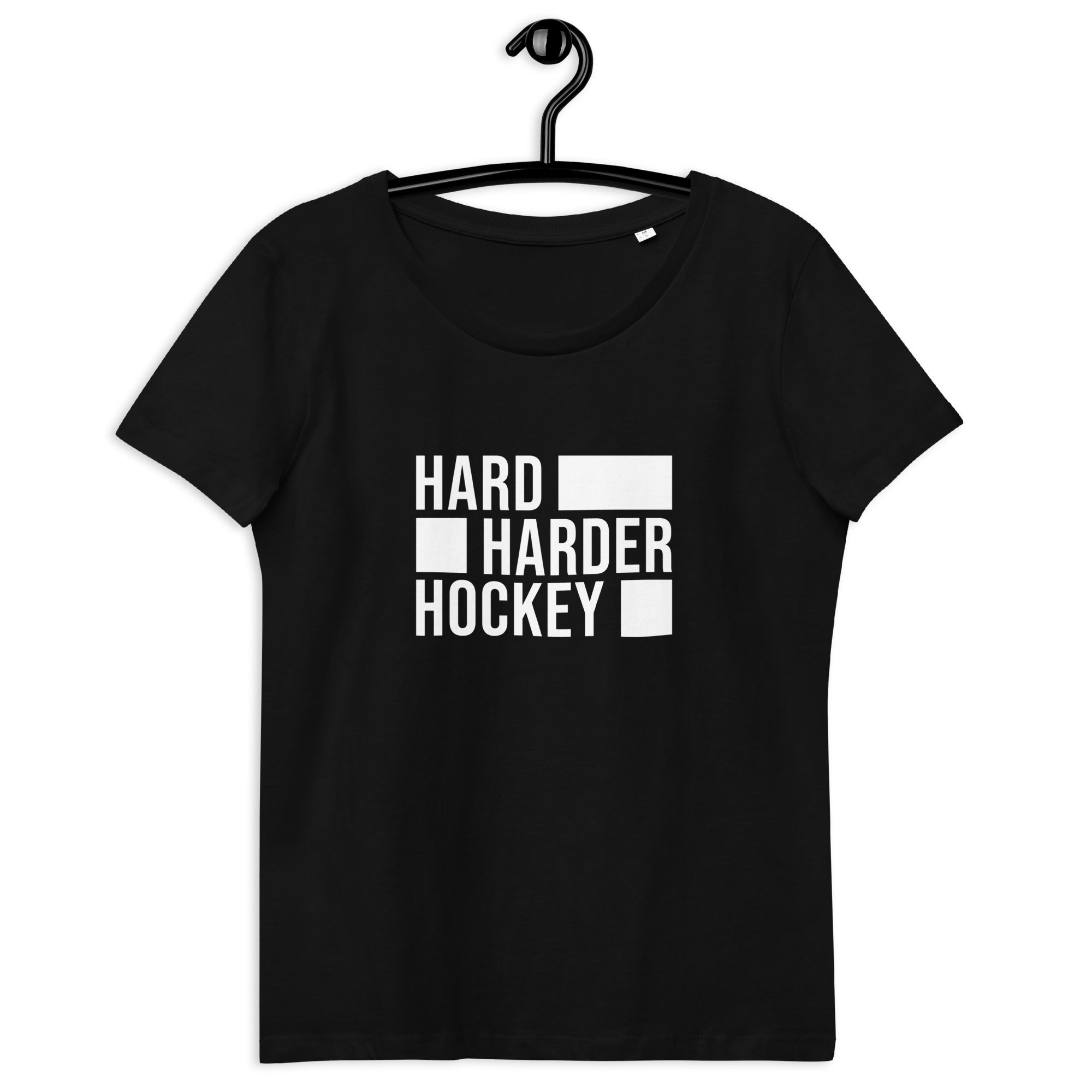 T-Shirt Hard Harder Hockey Frauen W