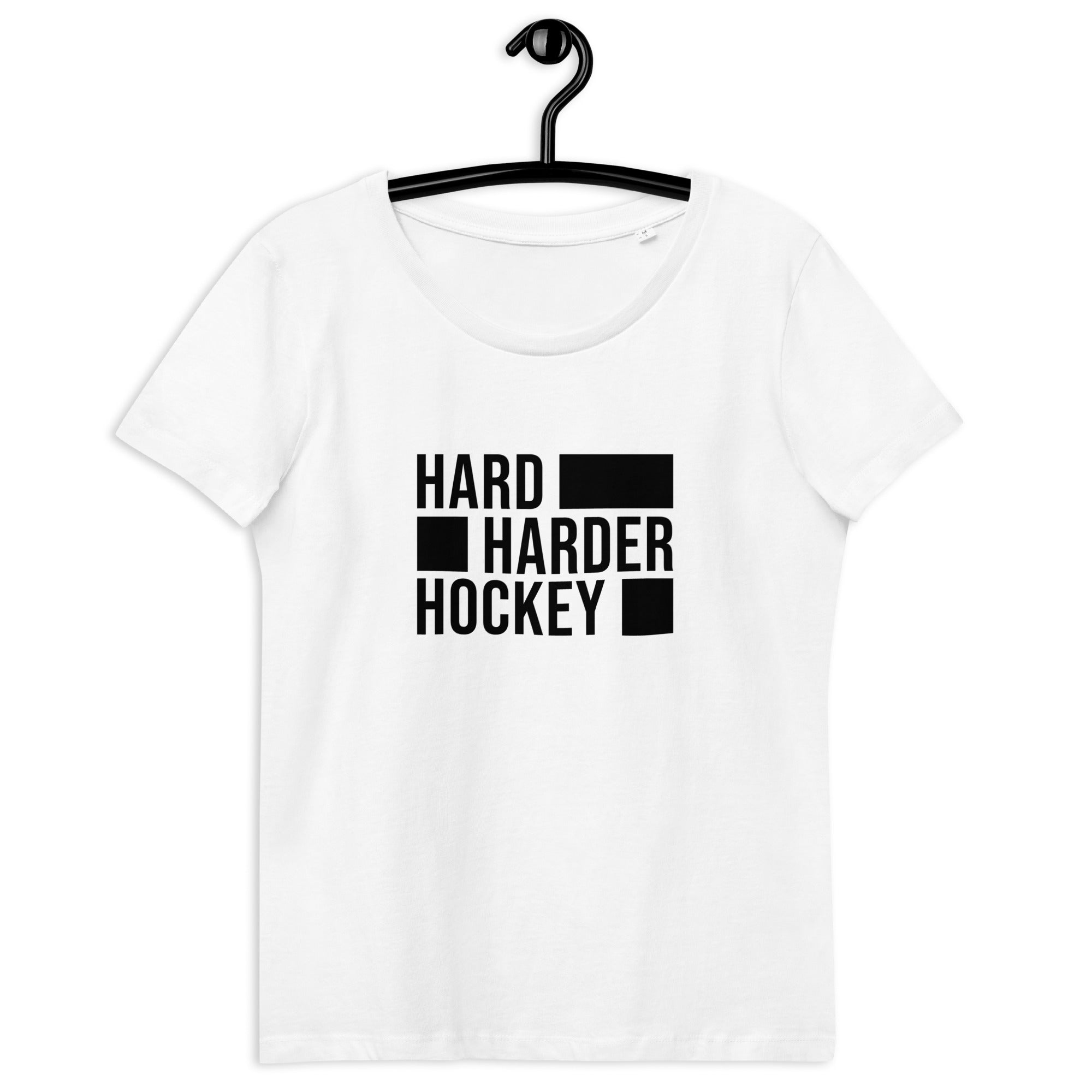 T-Shirt Hard Harder Hockey Frauen B