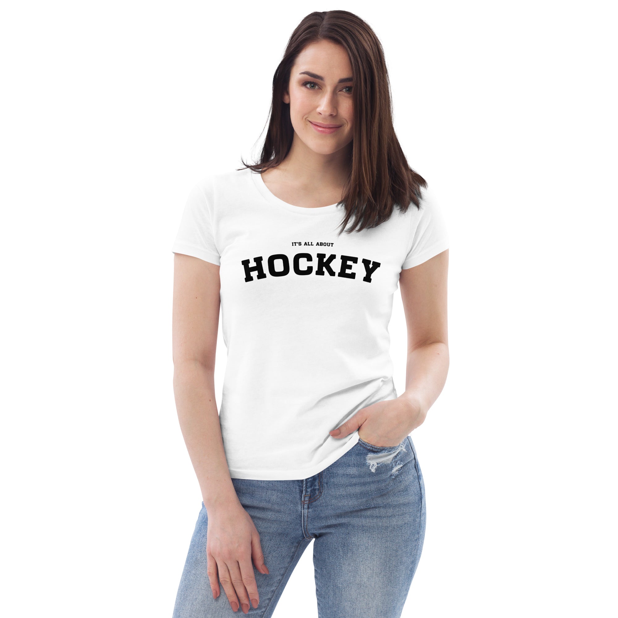 T-Shirt It's all about Hockey Frauen B